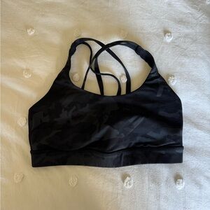 Lululemon Camouflage Energy Bra Size 6